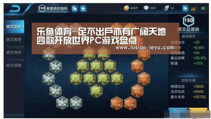 乐鱼体育-足不出户亦有广阔天地 四款开放世界PC游戏盘点(图3) 乐鱼