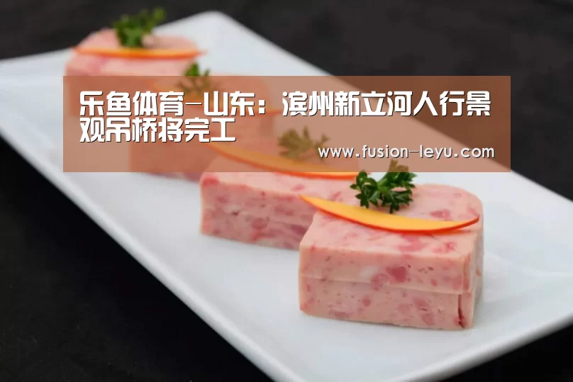 乐鱼体育-山东:滨州新立河人行景观吊桥将完工(图3) 乐鱼官网